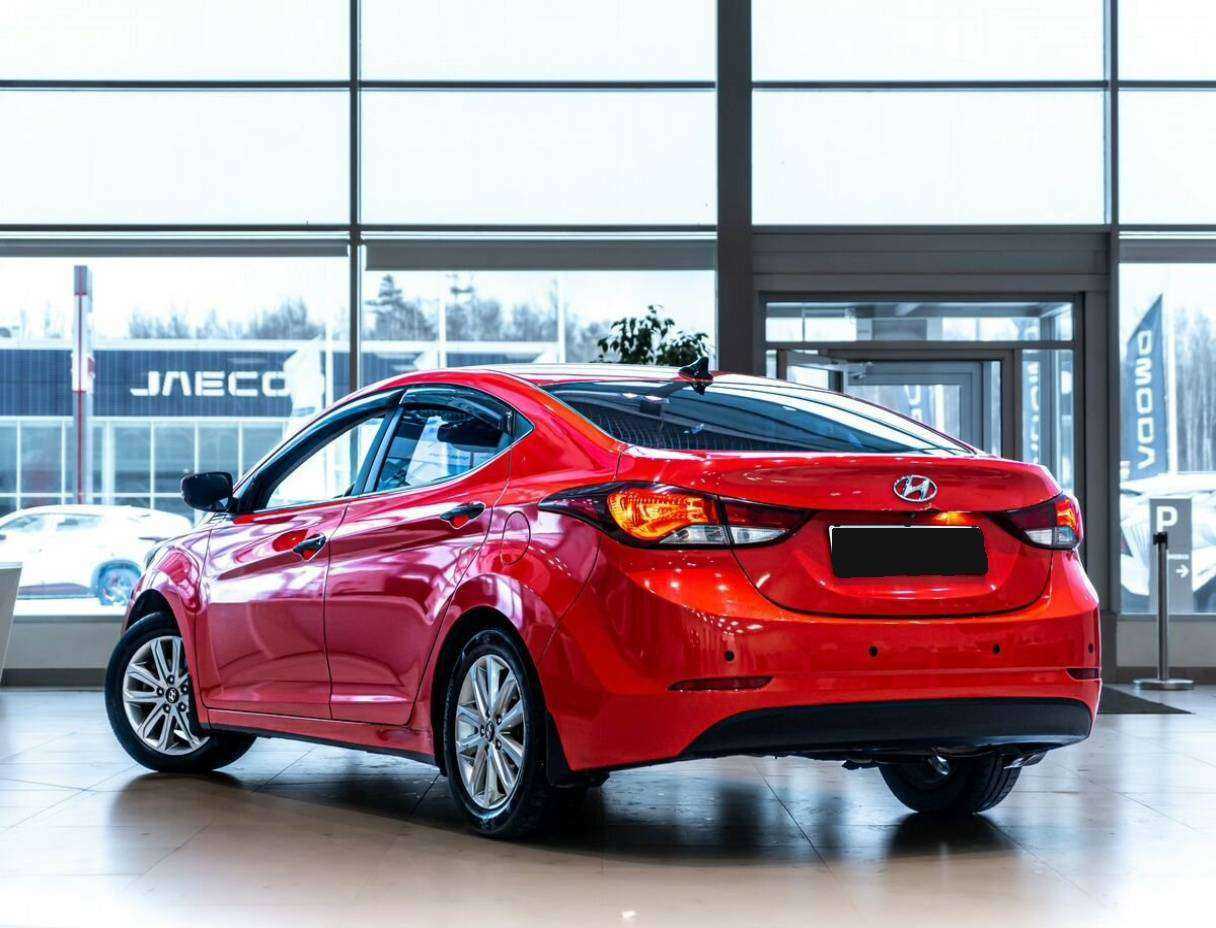 Хендай Елантра б/у, 2014, Автоматическая. Фото: #3