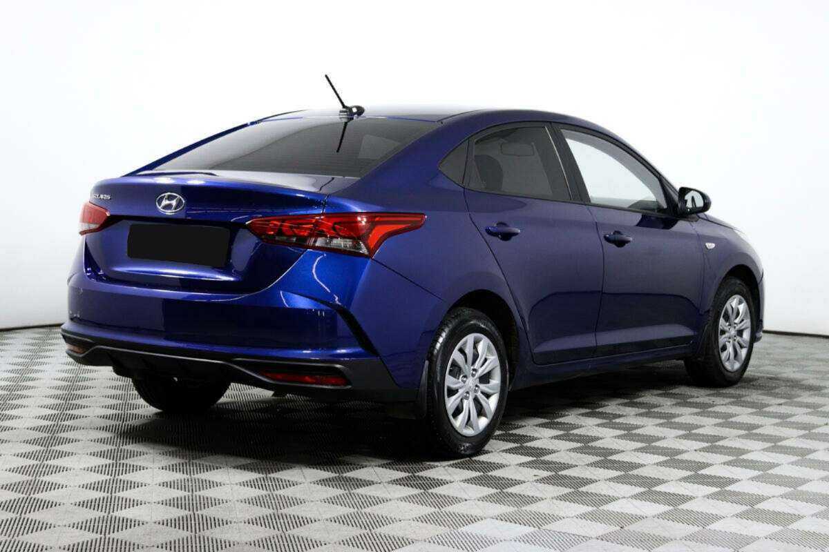 Хендай Солярис б/у, 2021, Автоматическая. Фото: #4