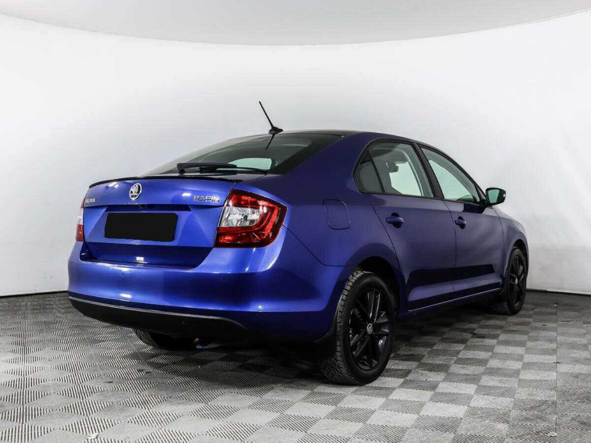 Шкода Рапид б/у, 2019, Роботизированная. Фото: #4