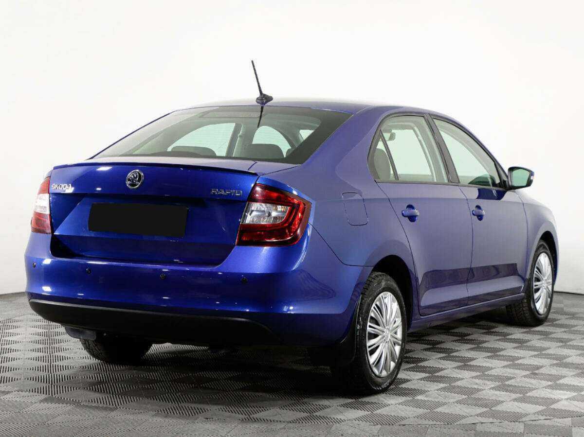 Шкода Рапид б/у, 2017, Роботизированная. Фото: #3