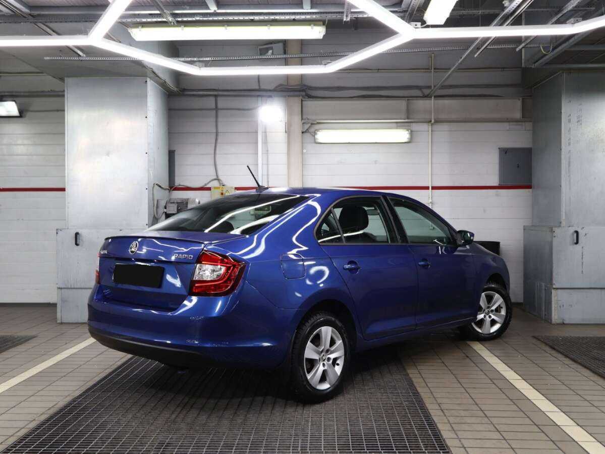 Шкода Рапид б/у, 2018, Роботизированная. Фото: #1