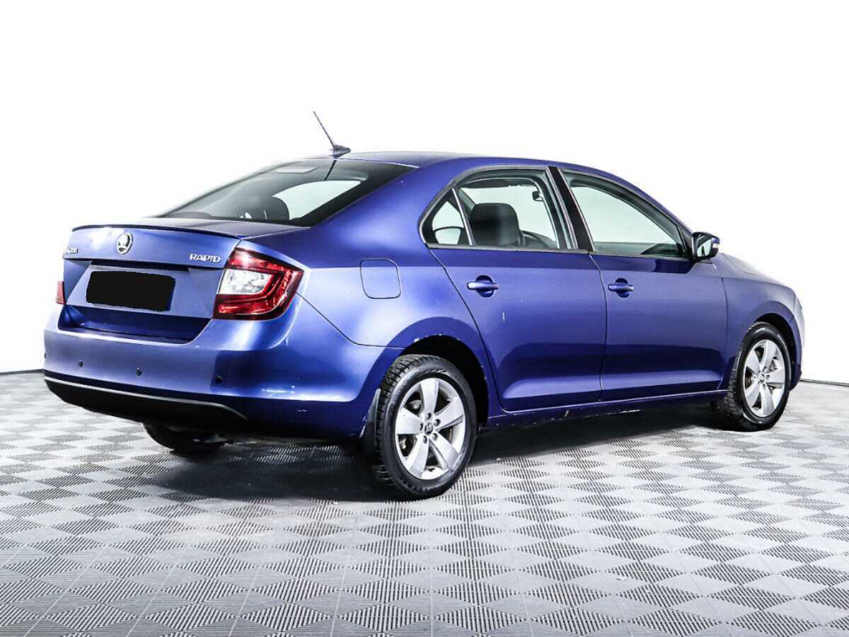 Шкода Рапид б/у, 2017, Роботизированная. Фото: #4