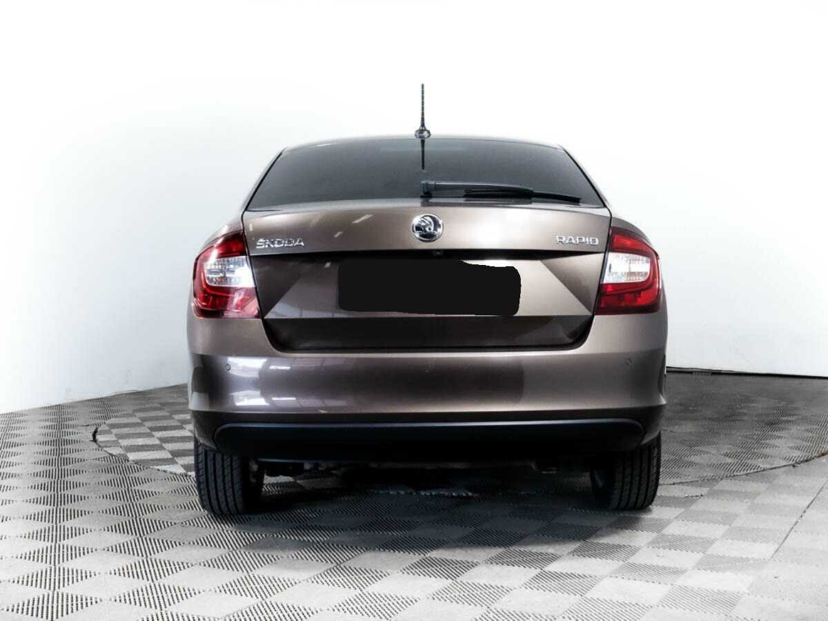 Шкода Рапид б/у, 2019, Роботизированная. Фото: #4