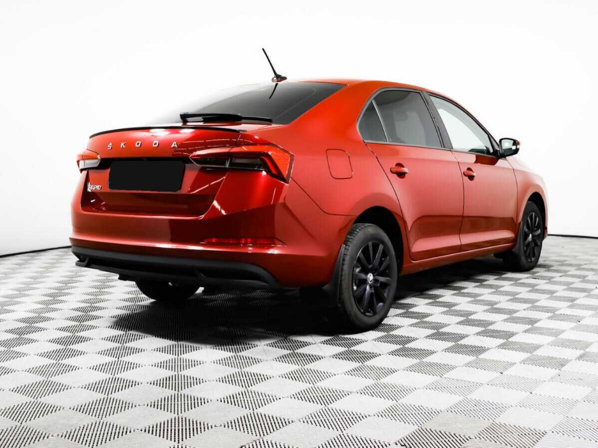 Шкода Рапид б/у, 2022, Автоматическая. Фото: #4