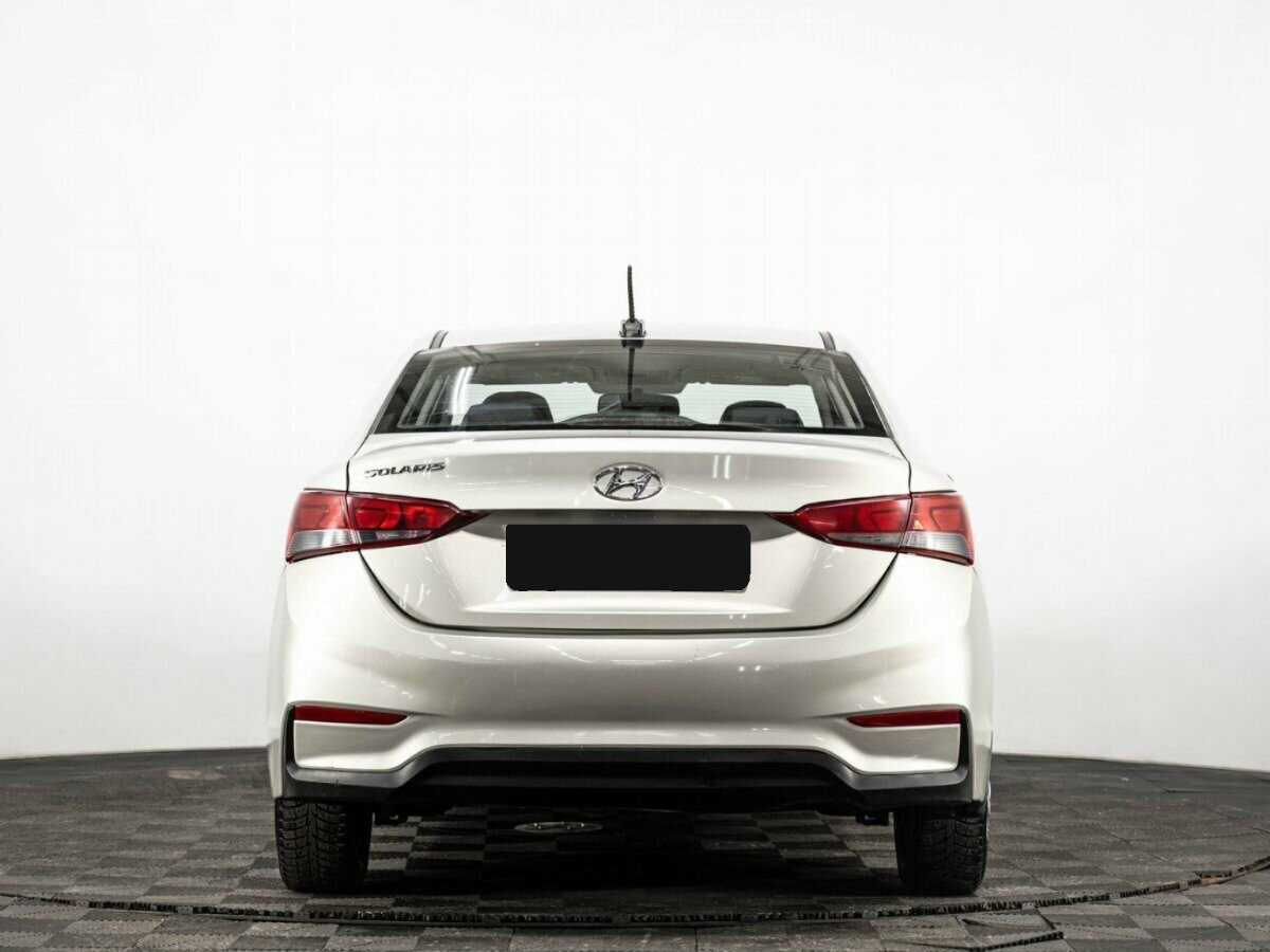 Хендай Солярис б/у, 2018, Автоматическая. Фото: #4