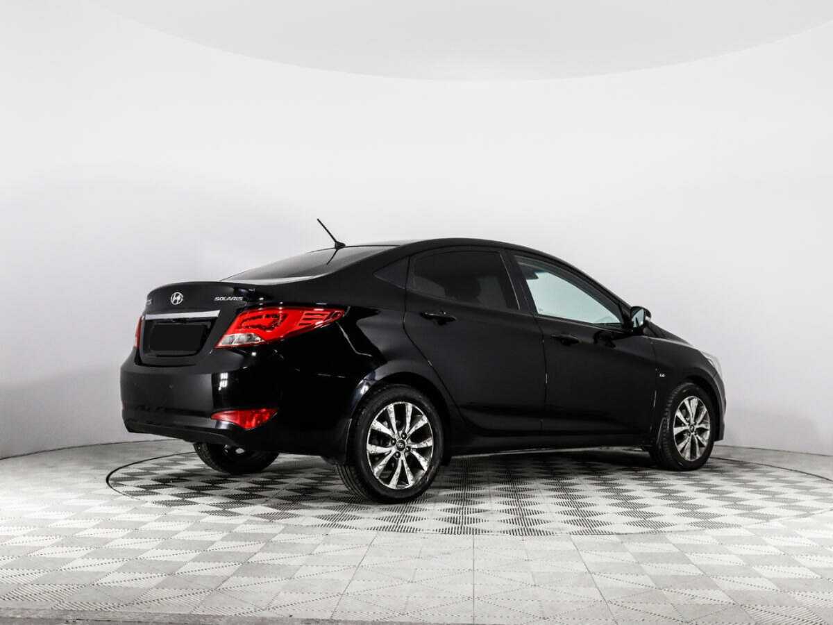 Хендай Солярис б/у, 2015, Автоматическая. Фото: #4