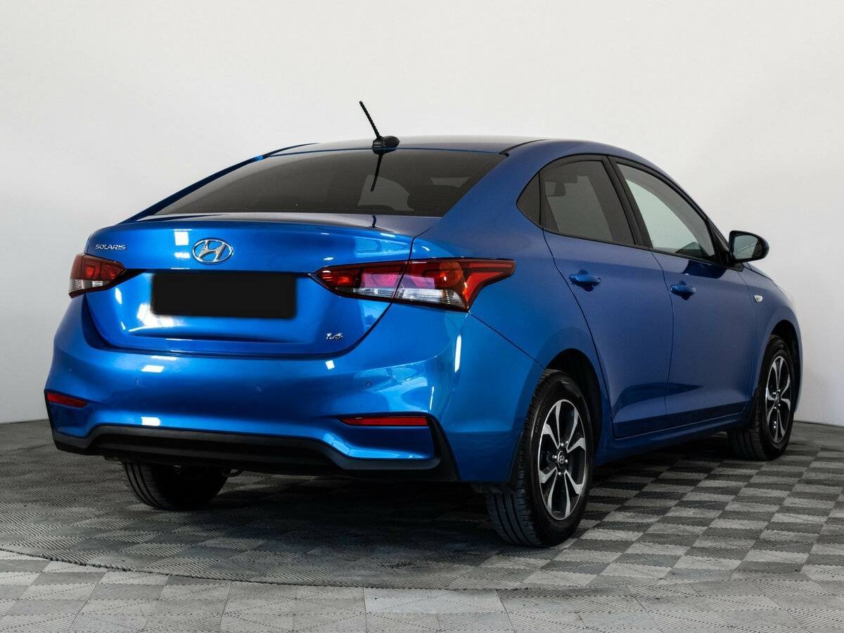 Хендай Солярис б/у, 2018, Автоматическая. Фото: #4